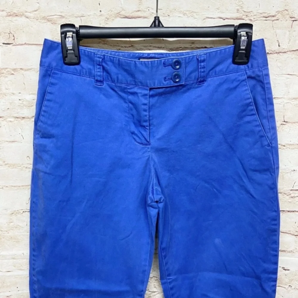 (3 Pair) Vineyard Vines Women Cropped Pants Size 0 Whale Straight Solid Red Blue - Picture 9 of 11